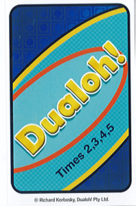 Dualoh Card Game - Times table Game Years 3 - 5+